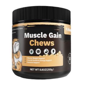Muscle Gain Chews For Dogs High Protein Dog Food Health Supplement Premium Muscle Builder For All Breeds Soft Dog Chews (Option: 1pcs) Muscle Gain Chews For Dogs High Protein Dog Food Health Supplement Premium Muscle Builder For All Breeds Soft Dog Chews (Option: 1pcs)