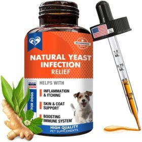 Natural Dog Yeast Infection Anti Itch Treatment Itchy Ears Skin & Allergy Symptoms Relief Reduces Inflammation & Relieves Irritation Herbal Medic (Option: 1pc) Natural Dog Yeast Infection Anti Itch Treatment Itchy Ears Skin & Allergy Symptoms Relief Reduces Inflammation & Relieves Irritation Herbal Medic (Option: 1pc)